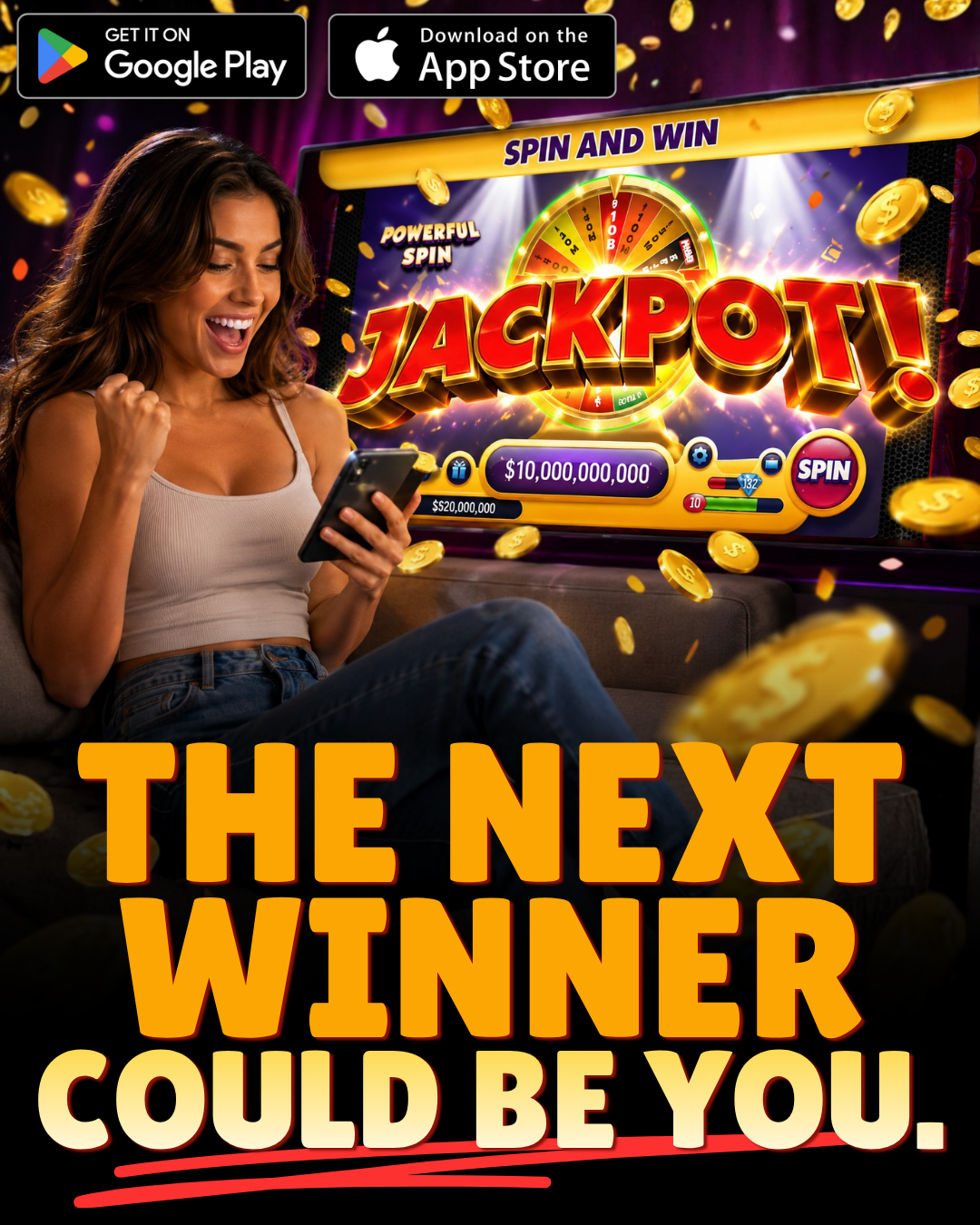 NG Slot app promo: Spin and win with the free social casino app. The next winner could be you.
